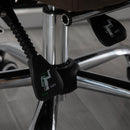 Sedia Poltrona da Ufficio Presidenziale Massaggiante in Similpelle  Marrone