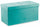 Coffre de Rangement Pouf Trunk en Velours Soriani Vert Tiffany