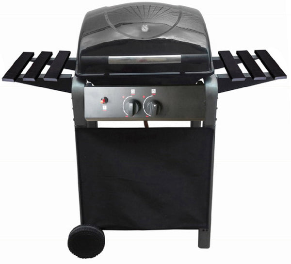 prezzo Barbecue à Gaz GPL 2 Brûleurs Soriani Noir