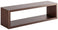 Mensola da Parete 60x18x15,5 cm in Fibra di Legno Regolo Wengè
