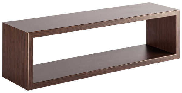 Mensola da Parete 60x18x15,5 cm in Fibra di Legno Regolo Wengè acquista
