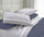 Ensemble de draps et taies d'oreiller en coton Cober Belfast Grey Différentes tailles