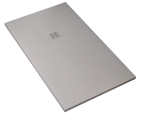 acquista Receveur de douche en Bonussi Stone Canton gris clair différentes tailles