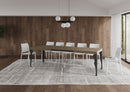 Tavolo Allungabile 160-244x80x77 cm Paxon Tortora  