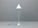 Lampada da Terra Ø40xH156 cm in Metallo Indi Bianco