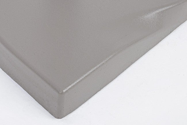 Base Ombrellone Ø35 a Ø48 Quadrato Salonicco Caffè 20 Kg in Cemento