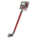 Aspirapolvere Senza Filo Scopa Elettrica 150W Kooper Dixon 2.0 Grigio/Rosso
