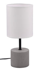 Lampada da Tavolo da Interno Attacco E14 in Calcestruzzo Cemento