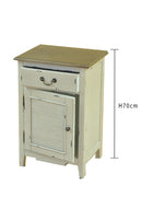 Comodino con Cassetto H 70 cm