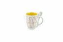 Set 24 Tazzine da Caffè Ø6x9 cm in Gres Villa d'Este Home Tivoli Marea