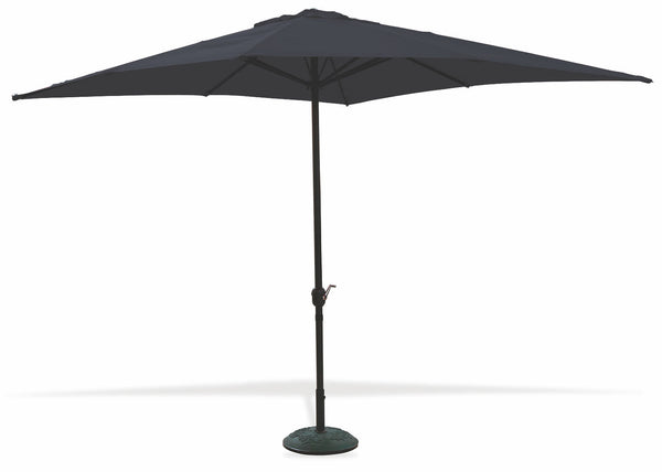 prezzo Soriani Cuba Parasol de jardin carré en aluminium gris 3x3m