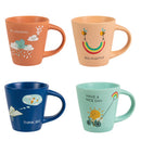 Set 6 Tazzine 90 ml in Porcellana Villa d'Este Home Tivoli Be Positive