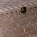 Set 2 Scatole in Legno marrone rettangolare 