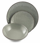 Servizio Piatti 18 Pezzi in Gres Villa d'Este Canapa