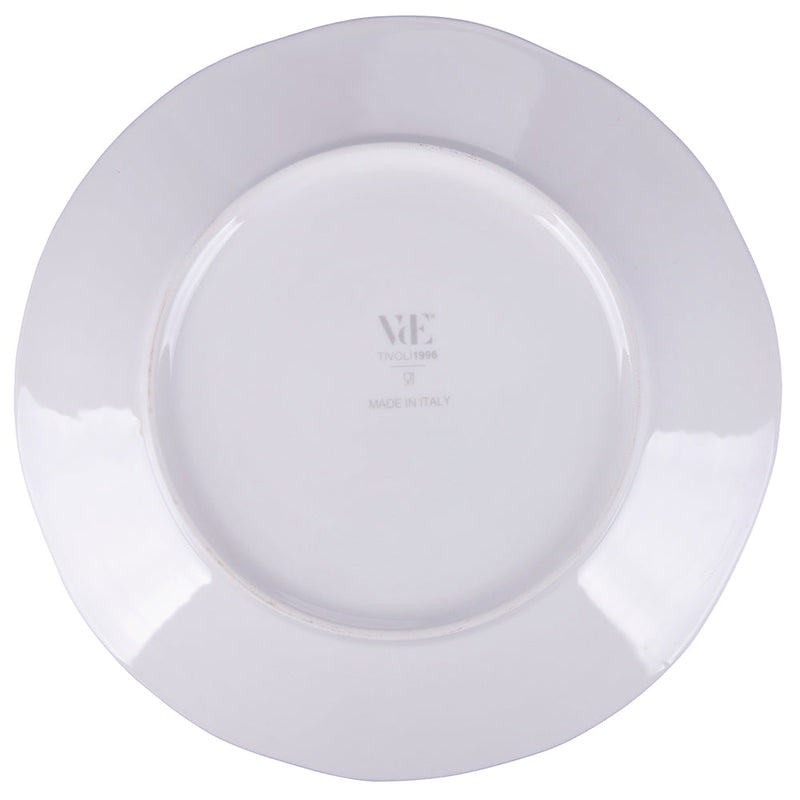 Piatto da Portata Ø35 cm  in Ceramica VdE Tivoli 1996 Face to grey 