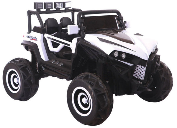 sconto Voiture Electrique Enfant 2 Places 12V Kidfun Off-Road 4x4 Blanc