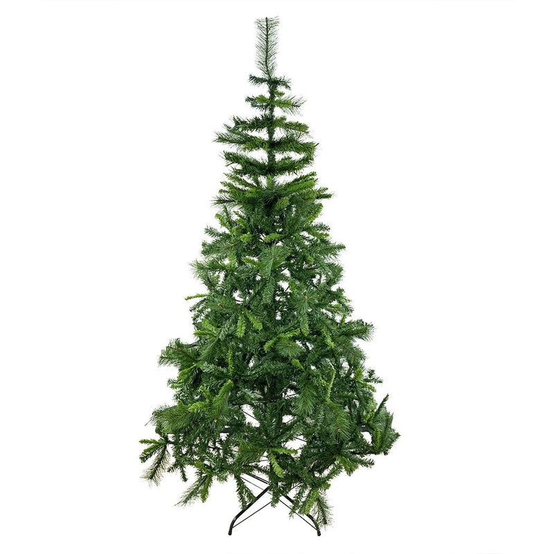 Albero di Natale 210H cm 828 Rami pieghevoli in PVC abete artificiale