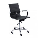 Poltrona da Ufficio Julie 60x60x100/110 h cm in Poliuretano Nero