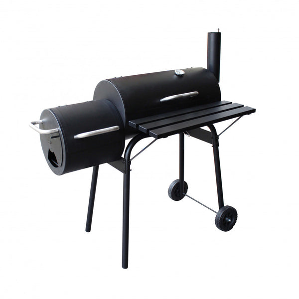 Barbecue à Charbon 110x64x113,5 h cm en Acier Noir acquista