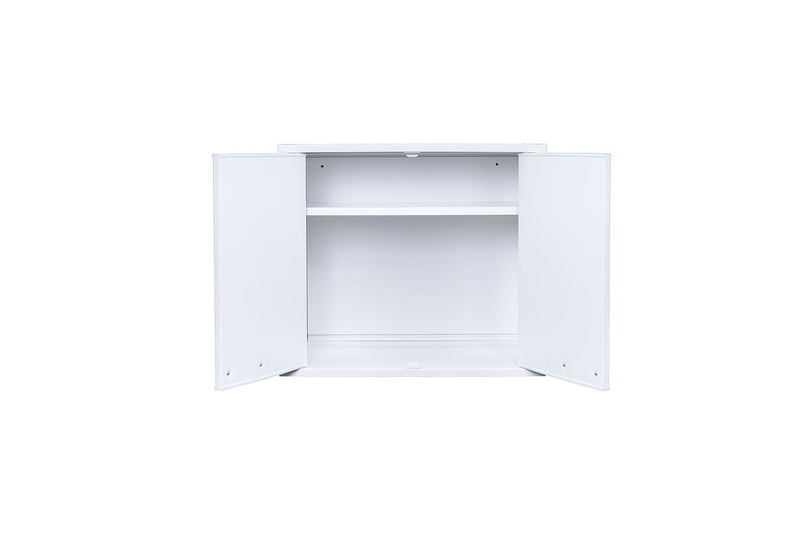 Pensile Lavanderia da Esterno 60x34x52,5 cm in PVC Bianco 