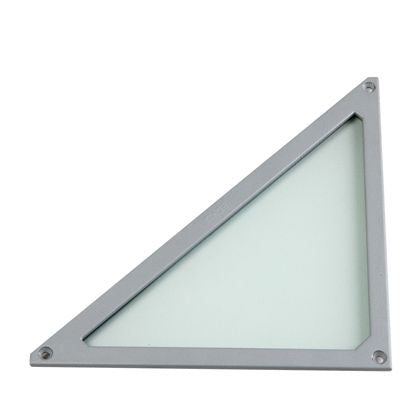 prezzo Accessoire de fermeture pour applique avec cadre en verre couleur aluminium pour l'extérieur Ligne Three Livos