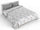 Couette 100gr avec impression microfibre Flor Différentes tailles