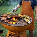 Grembiule per BBQ 81x56 cm in Cuoio di Prima Qualità      