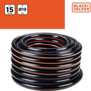 Tubo Pompa dell'Acqua da Giardino 25 Metri Ø19 in PVC Black & Decker