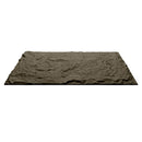 Set 10 Pannelli Decorativi Area 7,2 mq 120x60x3 cm Rivestimento Murale Effetto Pietra Naturale 3D in PU Grigio Vulcano