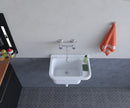 Lavatoio 60x34x21cm in Polipropilene 17l Forlani Wash Bianco