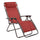 Chaise pliante inclinable Zero Gravity Rouge