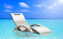 Supporto Galleggiante Chaise Longue Arkema Serendipity Bianco