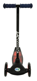 Monopattino Evolutivo a 3 Ruote con Cuscinetti ABEC-5 e Freno a Pedale Posteriore Marvel Spiderman Blu