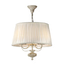 Lampada pendente Elegant in Metallo Olivia Avorio