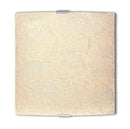 Applique Ambra Vetro Decoro Sabbia Quadrata Lampada da Parete Moderna E27