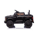 Macchina Elettrica per Bambini Ford Raptor 12V con Telecomando Bluetooth Luci LED e Tappetini Inclusi Nero