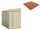 Sol pour Jardinière 122x240x188 cm en Plastique Terracotta