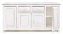Credenza Colette 4 Ante-2 Cassetti in Legno