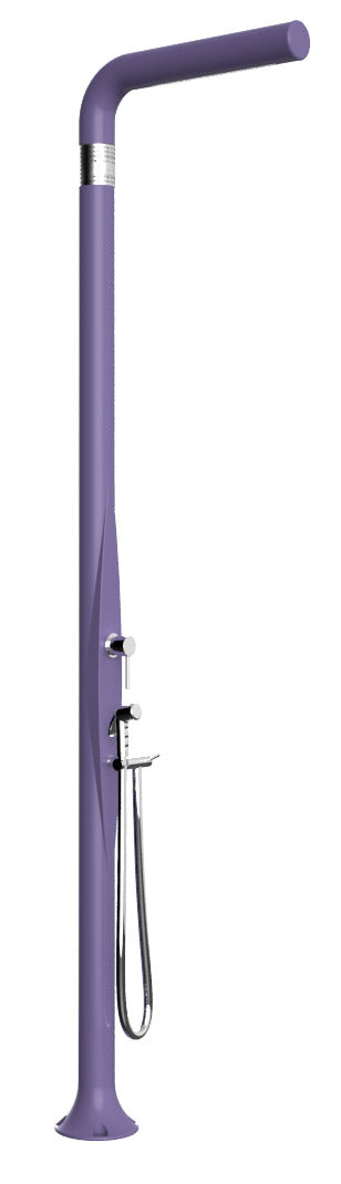 Doccia da Esterno Giardino Miscelatore e Doccetta Mobile Arkema Funny Yang Viola online