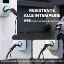 Cavo Ricarica EV Tipo 2 22 kW 32 A Modalità 3 Trifase 5 m in TPU      