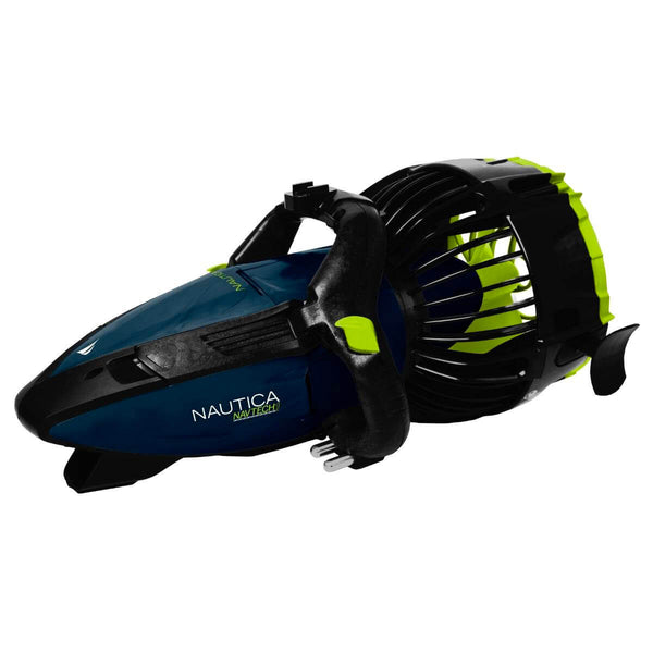 Seascooter Trottinette Electrique Aquatique 7 km/h Nautique Navtech I Noir et Bleu sconto
