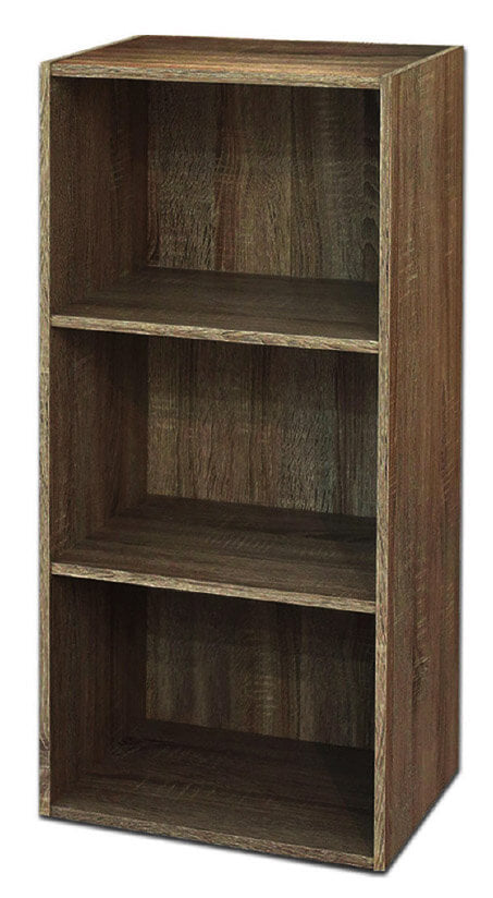 acquista Bibliothèque avec 3 étagères 40x29x89 cm en Bois de Noyer