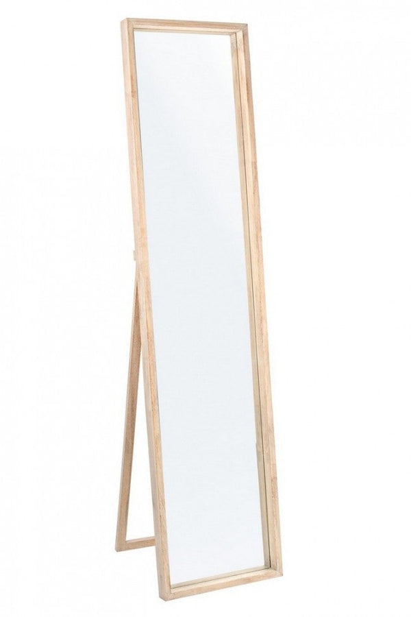 Miroir avec cadre Tiziano 40x170 en bois sconto