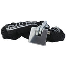 Kit Antifurto Lucchetto e Catena 150 cm in Acciaio per Moto Scooter T.J. Marvin Z028 Nero