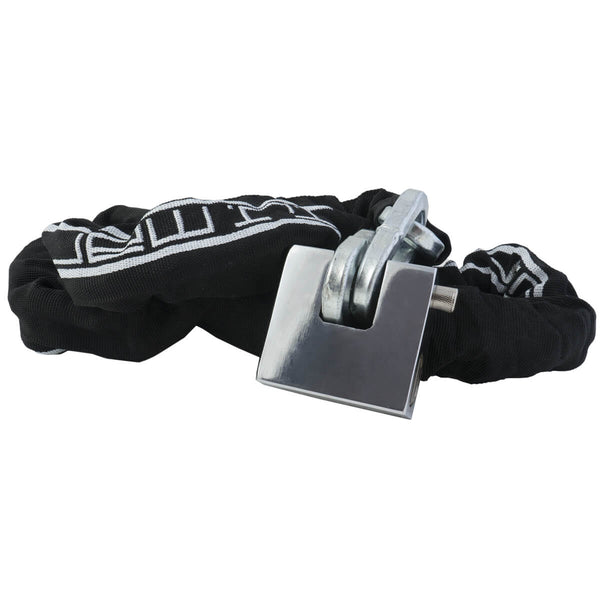 sconto Kit Antivol Cadenas et Chaine 150 cm en Acier pour Moto Scooter TJ Marvin Z028 Noir