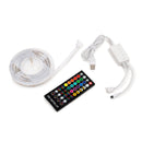 Striscia LED Octans 4m 5V Multicolor RGB Wifi con Telecomando Emuca