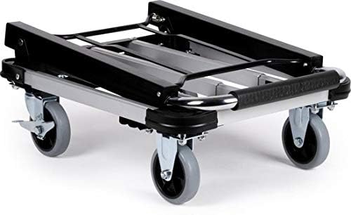 Carrello Portapacchi Pieghevole Portatutto 4 Ruote a Pianale Portata 150Kg Kinzo