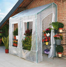 Serra da Giardino a Parete in PVC con Telo Rama Lobelia Verde