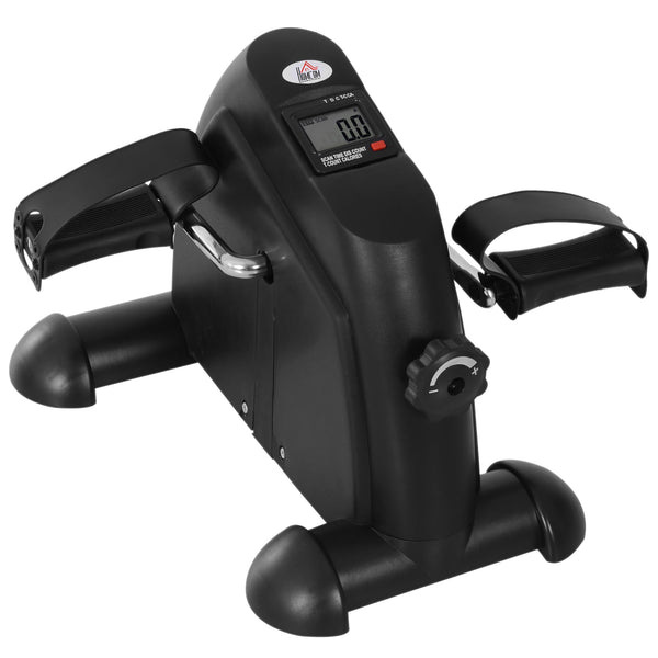 acquista Mini Vélo d'Appartement à Pédales pour Jambes et Bras Max 120Kg avec LCD Cyclo Noir