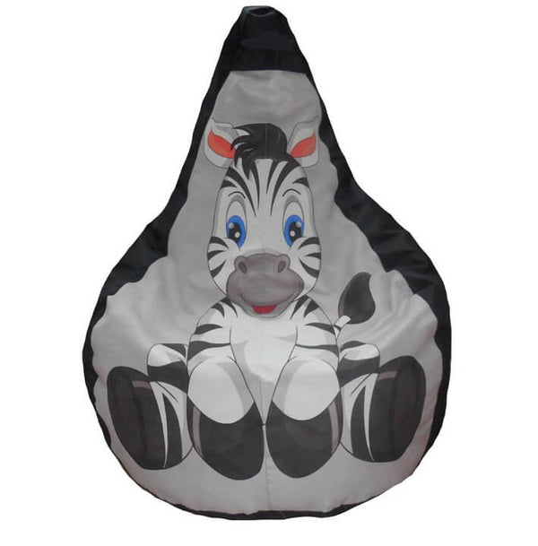 acquista Pouf Pouf Fauteuil en Polyester Design Zebra Avalli